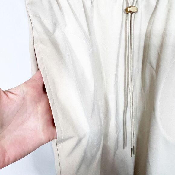 Calvin Klein Dress Womens 4 Short Sleeve Cream Lightweight Comfort Pockets New - Picture 5 of 8